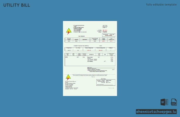 St. Vincent und die Grenadinen: Beispielrechnung von St. Vincent Electricity Services Limited (Stromversorger) – Vorschau